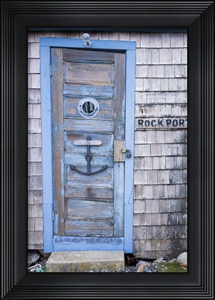 Framed Rockport Fishing Shack, Massachusetts Print