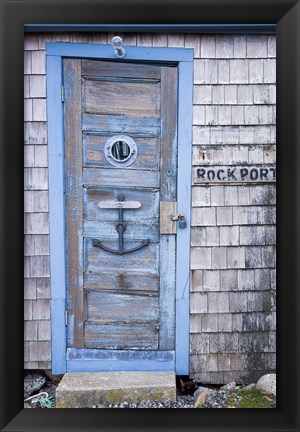 Framed Rockport Fishing Shack, Massachusetts Print