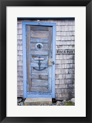 Framed Rockport Fishing Shack, Massachusetts Print