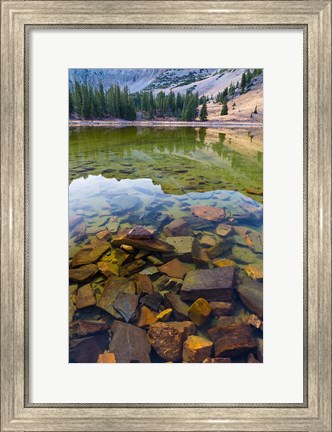 Framed Stella Lake, Great Basin National Park, Nevada Print