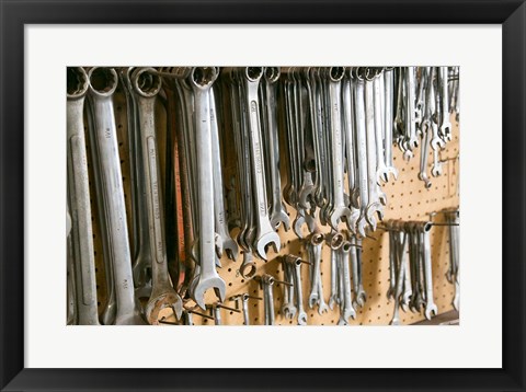 Framed Variety Of Wrenches, New Mexico Print