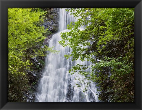 Framed Mingo Falls, North Carolina Print