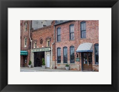 Framed Cotton Exchange, Wilmington, North Carolina Print