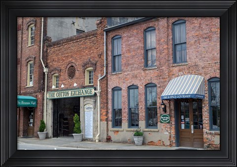 Framed Cotton Exchange, Wilmington, North Carolina Print