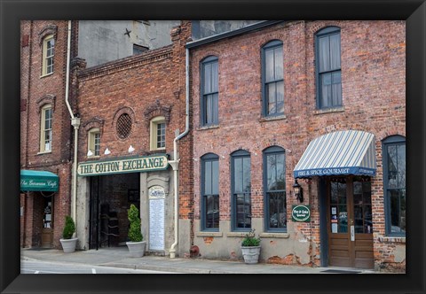 Framed Cotton Exchange, Wilmington, North Carolina Print