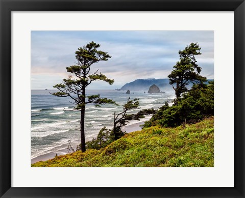 Framed Cannon Beach, Oregon Print