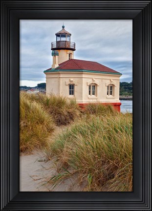 Framed Coquille River Lighthouse, Oregon Print