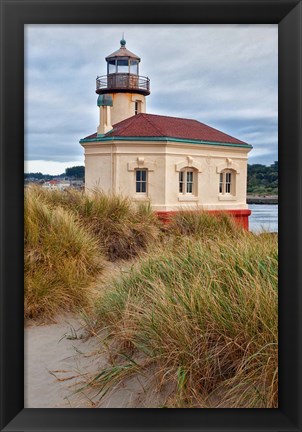 Framed Coquille River Lighthouse, Oregon Print