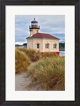 Framed Coquille River Lighthouse, Oregon Print