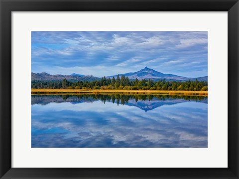 Framed Black Butte Ranch Panorama, Oregon Print