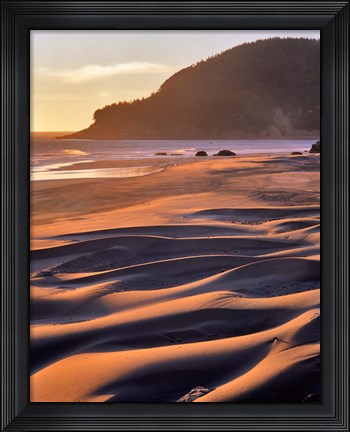 Framed Cape Sebastian, Oregon Print