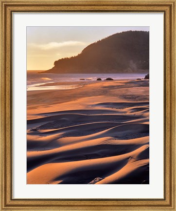Framed Cape Sebastian, Oregon Print