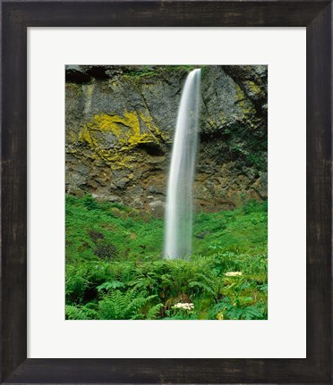 Framed Elowah Falls, Oregon Print