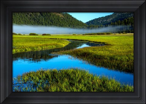 Framed Sparks Lake, Oregon Print