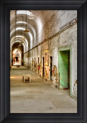 Framed Eastern State Penitentiary Interior, Pennsylvania Print