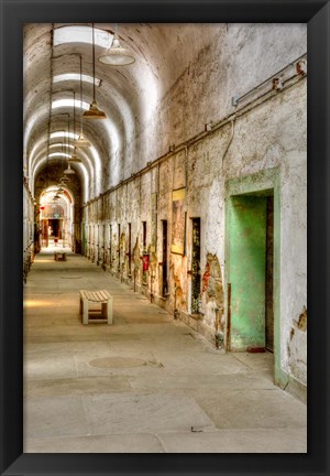 Framed Eastern State Penitentiary Interior, Pennsylvania Print