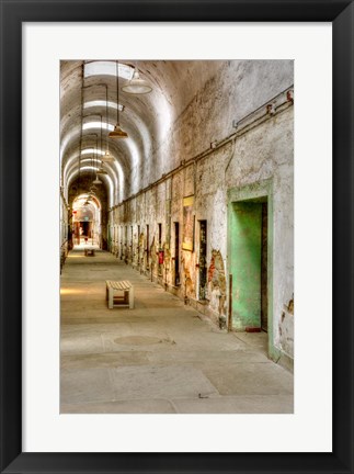 Framed Eastern State Penitentiary Interior, Pennsylvania Print