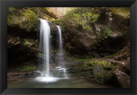 Framed Grotto Falls, Tennessee Print