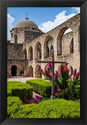 Framed Mission San Jose Architecture Print