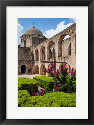 Framed Mission San Jose Architecture Print