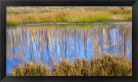 Framed Chriss Lake Landscape, Utah Print