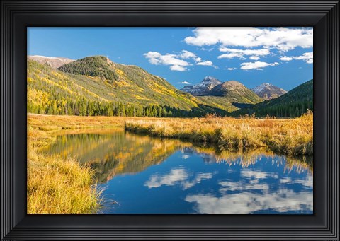 Framed Wasatch Cache National Forest Panorama, Utah Print