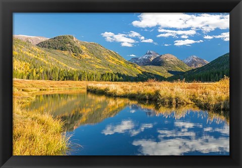 Framed Wasatch Cache National Forest Panorama, Utah Print