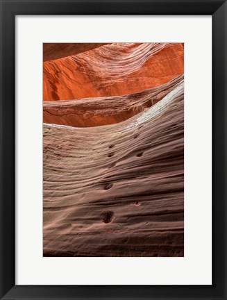 Framed Red Canyon, Moki Steps, Zion, Utah Print