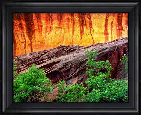 Framed Escalante Neon Canyon, Utah Print