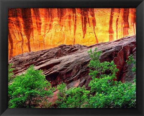 Framed Escalante Neon Canyon, Utah Print