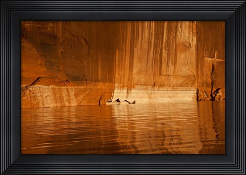Framed Glen Canyon National Recreation Area Tapestry Wall, Utah Print