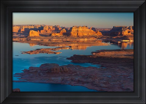 Framed View From Alstrom Point Overlook, Utah Print