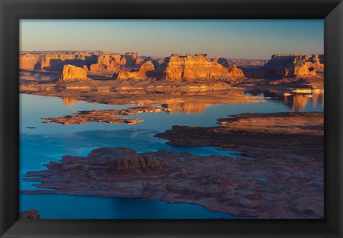 Framed View From Alstrom Point Overlook, Utah Print