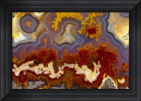 Framed Cathedral Agate Print