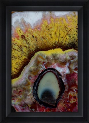 Framed Quetzalcoatl Agate Print