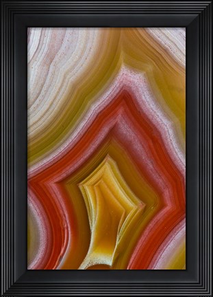 Framed Laguna Agate I Print