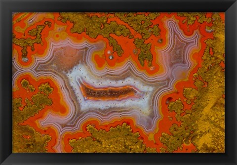 Framed Moroccan Agate Print