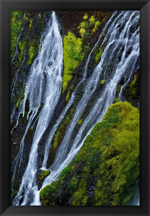 Framed Panther Falls, Washington State Print