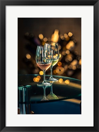 Framed Elegant Tasting Room At Long Shadows Print