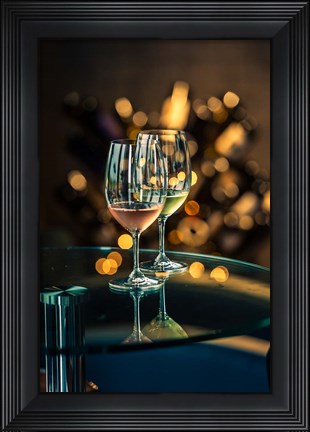 Framed Elegant Tasting Room At Long Shadows Print