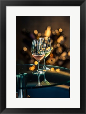 Framed Elegant Tasting Room At Long Shadows Print