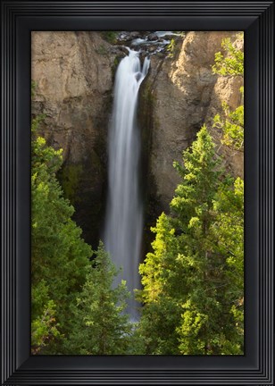 Framed Tower Falls, Yellowstone National Park, Wyoming Print