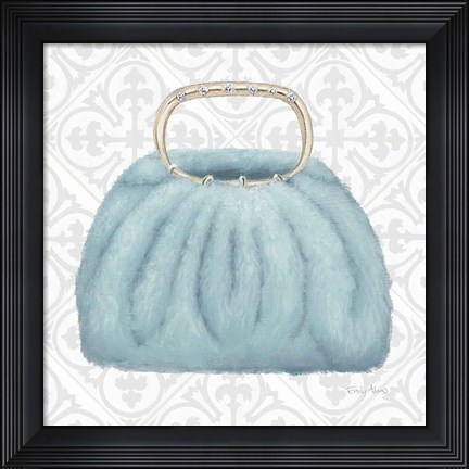 Framed Must Have Fashion III Gray White Print
