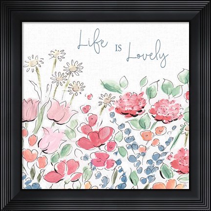 Framed Springtime VIII Print