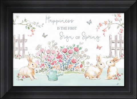 Framed Springtime IV Print