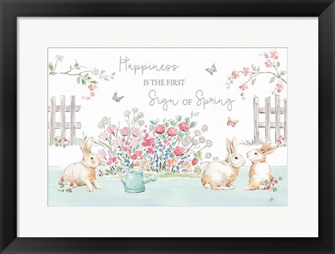 Framed Springtime IV Print