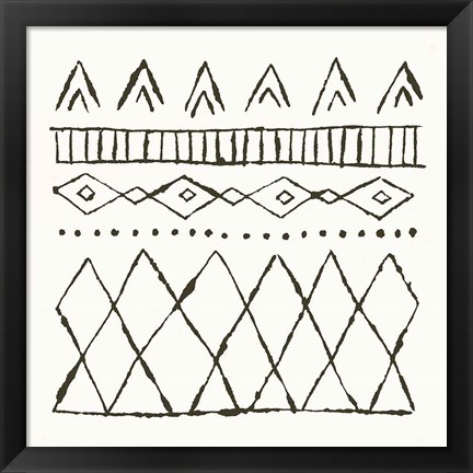 Framed Nordic Vibes III Print