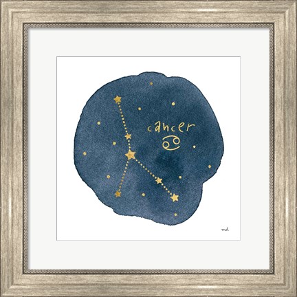 Framed Horoscope Cancer Print