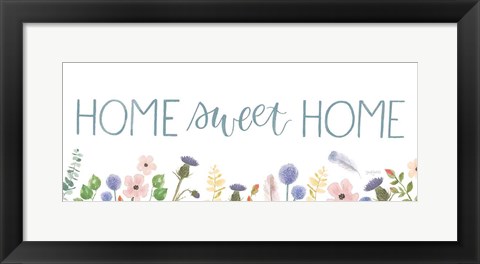 Framed Spring Sentiments IV on White Print