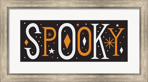 Framed Festive Fright Spooky Print